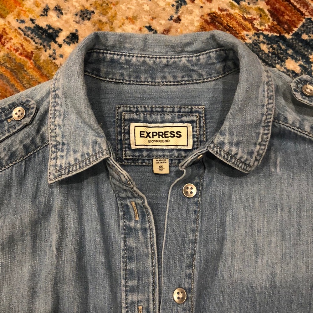 Express Western Button Down - Picture 2 of 8